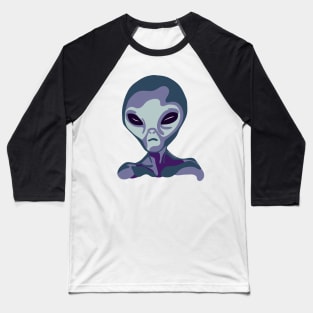 Angsty Alien Baseball T-Shirt